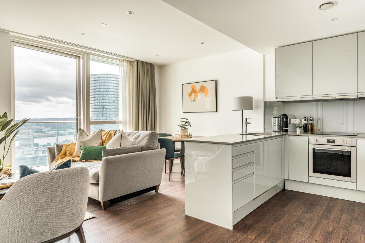 Urban Rest Canary Wharf Apartments 伦敦 外观 照片